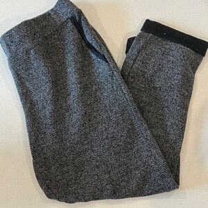 J. Jill Women’s Black and Gray Joggers M